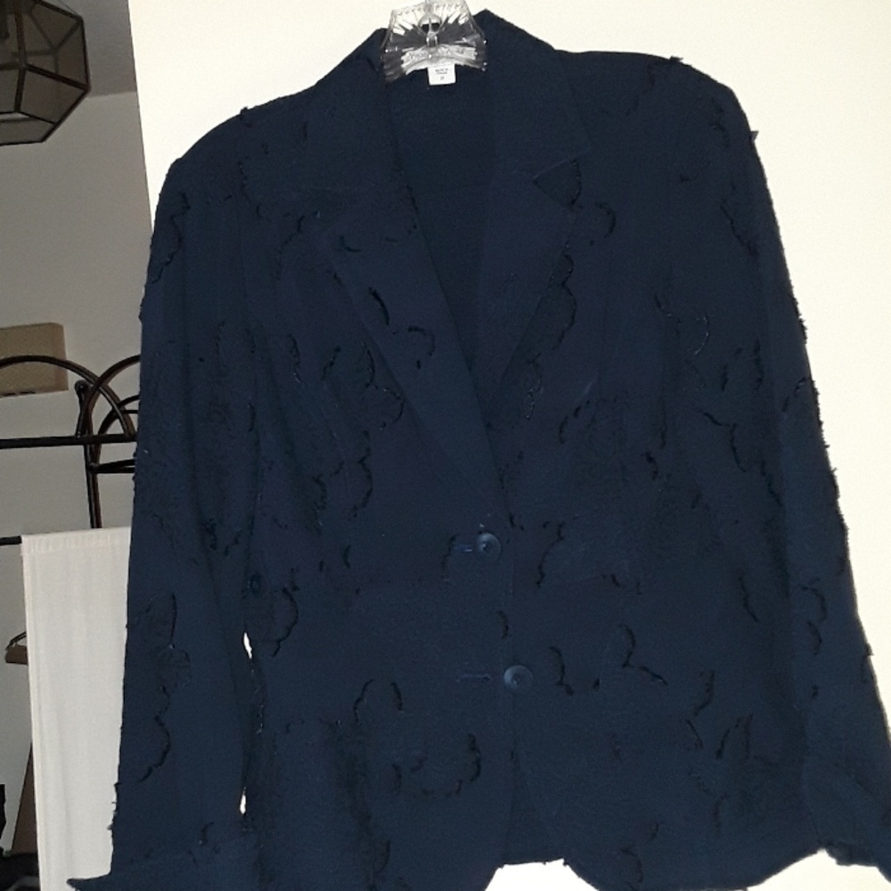 Blue Coldwater Creek Jacket
